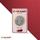Beautifully crafted silver coin with premium finish