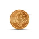 Fine gold coin supplied with authenticity certificate
