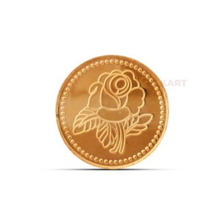 Fine gold coin supplied with authenticity certificate