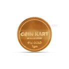 Fine gold coin inspired by prosperity and abundance