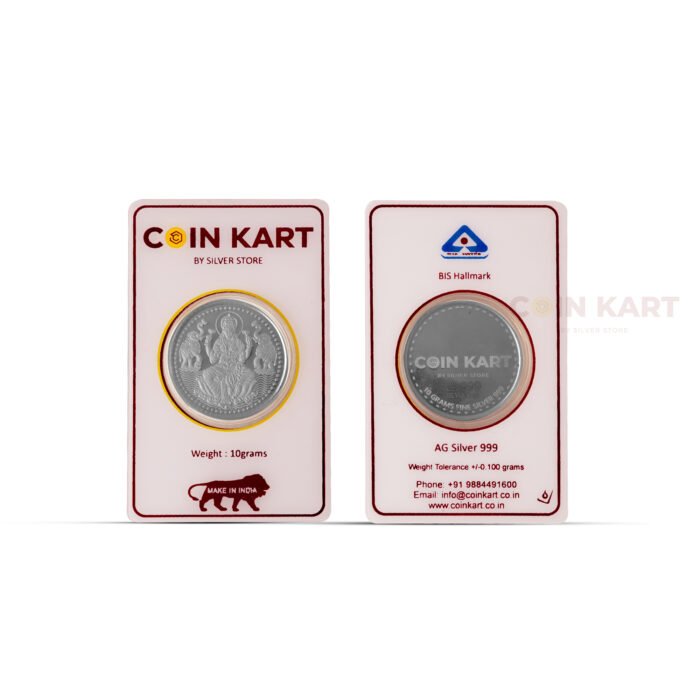CoinKart certified silver bullion products