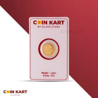 Fine gold coin supplied with authenticity certificate