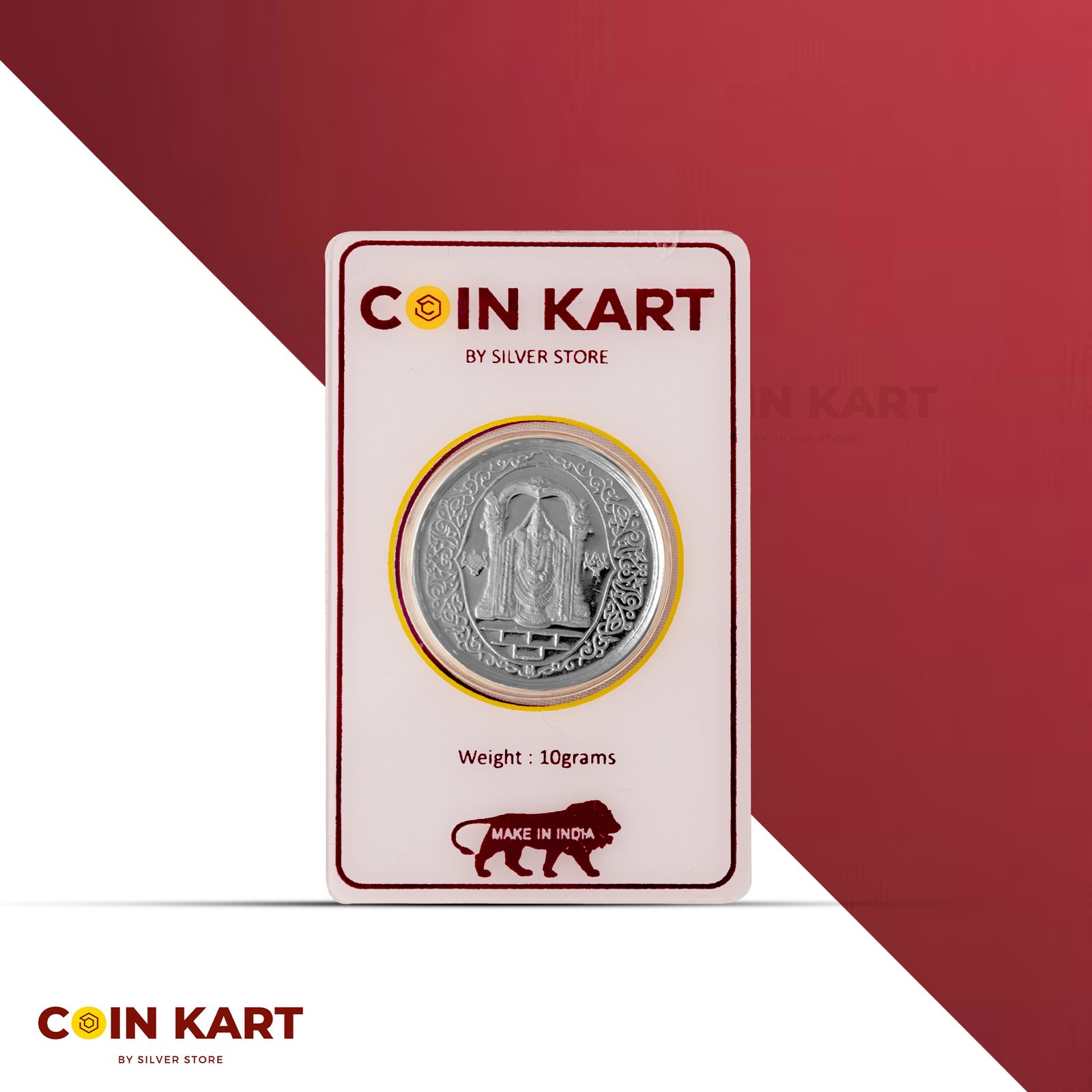 Silver coin designed for long-term investment