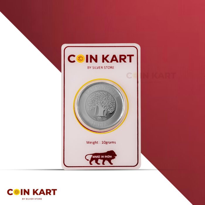 Silver coin featuring elegant craftsmanship