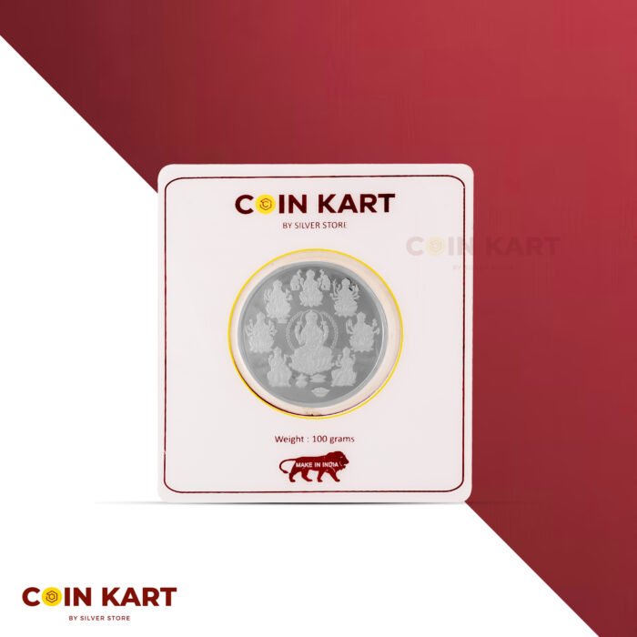 Goddess Lakshmi Pure Silver Coin