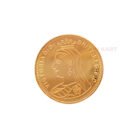 Traditional Rani Gold Coin Design