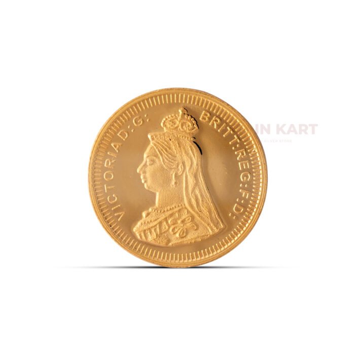 Traditional Rani Gold Coin Design