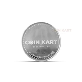 Religious Ganapati silver coin with premium finish