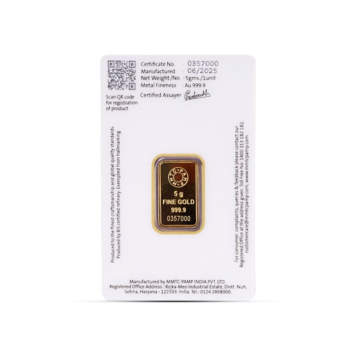 Gold product designed for investment