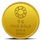 Premium gold coin for wedding gifts