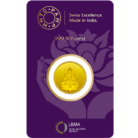 Gold coin designed for festive occasions