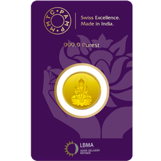 Gold coin designed for festive occasions