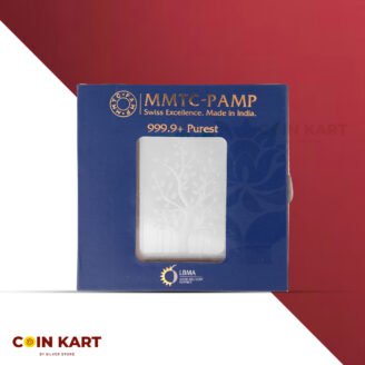 Silver coin inspired by temple blessings