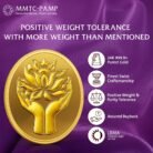 Assorted gold bars for wealth investment