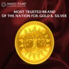 Premium 22K Tree of Life gold coin featuring an elegant engraved design and polished finish.