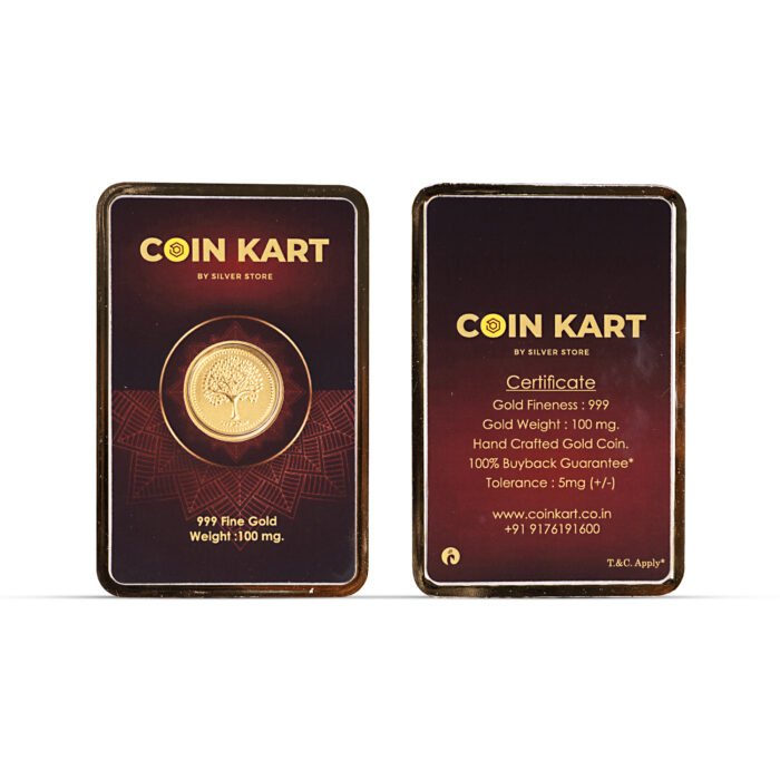 Luxury gold coin for collectors