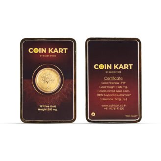 Pure gold coin available across India