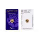 BIS hallmarked gold coin with guaranteed purity
