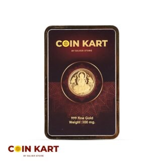 Authentic gold coin with certification