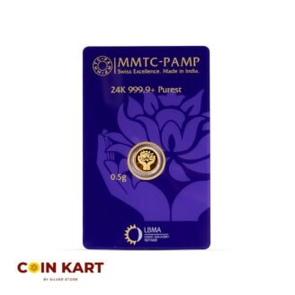 Gold Ganesh coin symbolizing prosperity